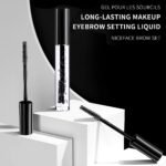 DAGEDA Clear Eyebrow Setting Gel, 2 Pack Brow Fix Gel, Waterproof And Sweat-Proof Eyebrow Repair Liquid Brows Styling Beauty Salon Home Use Makeup, 1.81oz - Image 3