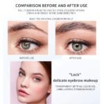 DAGEDA Clear Eyebrow Setting Gel, 2 Pack Brow Fix Gel, Waterproof And Sweat-Proof Eyebrow Repair Liquid Brows Styling Beauty Salon Home Use Makeup, 1.81oz - Image 4