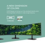 AOC 22B35HM23 22" Full HD (1920 x 1080) 120Hz LED Monitor, Adaptive Sync, VGA & HDMI, Flicker-Free, Low Blue Light, HDR Ready, VESA, Tilt Adjust, Eco-Friendly - Image 4