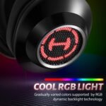 Edifier G2II Gaming Headset for PC PS4 USB Wired Gaming Headphones with 7.1 Surround Sound with Noise Canceling Microphone and RGB Light 50mm Driver Compatible with Mac Desktop PC Black - Image 10