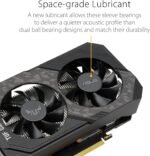 ASUS TUF Gaming NVIDIA GeForce GTX 1660 Ti EVO OC Edition Graphics Card (PCIe 3.0, 6GB GDDR6, HDMI 2.0b, DisplayPort 1.4, Space-Grade Lubricant, Compact Design, GPU Tweak II) (Renewed) - Image 4