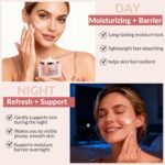Anti-Aging Moisturizer – Retinol, Triple Ceramides, Peptides & Hyaluronic Acid Face & Neck Cream | Reduces Appearance of Fine Lines & Wrinkles | Fragrance-Free | Dermatologist-Tested | 1.7 oz - Image 4