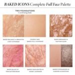 LAURA GELLER Baked Icons Complete Full Face Palette, Medium | All-in-One Makeup Palette with Baked Foundations, Blush, Bronzer, Highlighter, Eyeshadows | Coverage for Mature Skin | Travel-Friendly - Image 9