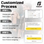 FEEGO Custom T-Shirts for Men & Women, Design Your Own Personalized Tee with Photo Print, Soft Lightweight Custom Casual Tee - Image 5