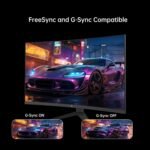 KTC 32 Inch FHD 1080p Curved Gaming Monitor - VA 1500R Curved Monitor, 165Hz 1ms MPRT, FreeSync & G-Sync, 122% sRGB, DP/HDMI, VESA, HDR10 for Gaming Home Office Business PC Monitor - Image 5