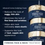 City Beauty Advanced Action Sculpting Cream - Solution for Saggy Jawline, Drooping Face, and Neck Wrinkles - Firming Cream for Loose, Sagging Skin - Image 3