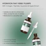 Advanced Clinicals Collagen Serum For Face | Visible Anti Aging Collagen Peptide Serum + Hyaluronic Acid Moisturizer Improves Look Of Wrinkles, Dry Skin, & Fine Lines, No added Fragrance, 1.75 Fl Oz - Image 3