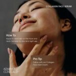 Advanced Clinicals Collagen Serum For Face | Visible Anti Aging Collagen Peptide Serum + Hyaluronic Acid Moisturizer Improves Look Of Wrinkles, Dry Skin, & Fine Lines, No added Fragrance, 1.75 Fl Oz - Image 5