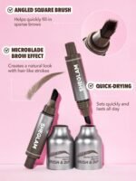 SHEGLAM Brow-Fection Angled Brush & Dip Upgraded Microblading Eyebrow Pen Long Lasting Waterproof Easy To Color-Espresso - Image 5