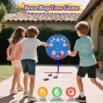 Spider Shooting Games Toys for 4 5 6 7 8 9 10+ Year Old Boys, Kids Outdoor Indoor Game with Moving Target & 2 Air Gun & 24 Ball, Bean Bag Toss for Carnival Games, Gifts Birthday Christmas Boy Kids - Image 4