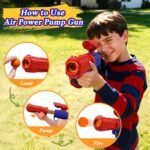 Spider Shooting Games Toys for 4 5 6 7 8 9 10+ Year Old Boys, Kids Outdoor Indoor Game with Moving Target & 2 Air Gun & 24 Ball, Bean Bag Toss for Carnival Games, Gifts Birthday Christmas Boy Kids - Image 5