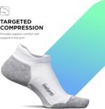 Feetures Elite Max Cushion No Show Tab - Running Socks for Men & Women, Athletic Compression Socks, Moisture Wicking - Image 4