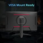 KTC 32 inch 240Hz Curved Gaming Monitor, 1500R 1080P Curved Monitor 1ms, Adaptive Sync, HDR10, 125% sRGB, HDMI 2.0 x2 & DP1.4 x1, VESA, Tilt Adjustable,Xbox PS5 Switch, Black, H32S17F - Image 8
