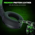 Acer Wireless Gaming Headset for Xbox Series X|S & Xbox One, Bluetooth 5.4 Headphones with Noise Canceling Mic, 3D Surround Sound, 40H Battery, Compatible with PC, PS5, Switch, Mac - Black Green - Image 8