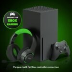 Acer Wireless Gaming Headset for Xbox Series X|S & Xbox One, Bluetooth 5.4 Headphones with Noise Canceling Mic, 3D Surround Sound, 40H Battery, Compatible with PC, PS5, Switch, Mac - Black Green - Image 10