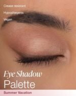 Mineral Fusion Eyeshadow Palette | Vegan Eye Makeup with Matte, Satin, and Shimmer Finishes | Natural, Lightweight Formula (Summer Vacation) - Image 3