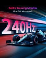 KTC 32 Inch 240Hz Curved Gaming Monitor, 2K 1440P PC Computer Monitor 1000R, 1ms (MPRT), 4000:1 Contrast, 122%sRGB, Adaptive Sync, HDMI Display Port, Tiltable, VESA Mount, H32S25E - Image 3