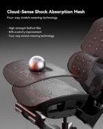 Autofull G7 Gaming Chair - 3-Zone Lumbar, 22-Point Adjustment, Breathable Mesh, Custom Backplate, 720° Armrests, BIFMA Certified Ergonomic, 140° Recline, IGR Certified, Niko Endorsed - Gift for Gamers - Image 5