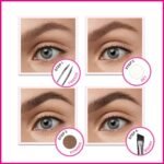 wet n wild Ultimate Eyebrow Makeup Kit, Long-Lasting Matte Brow Powder, Tweezers, Wax & Brush, Built-In Mirror, Purse-Friendly Compact - Dark Brown - Image 5