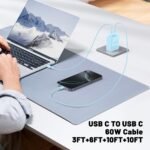 QZIIW Super Fast Samsung Charger Type C,45W Dual Port USB C Fast Charger Block [2-Pack] & Extra Long 60W 3/6/6/10FT USB C Cable - PD Quick Charging 3.0 for Samsung Galaxy S25 Ultra/S24+/S23 iPhone 16 - Image 7