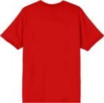 Dr. Seuss Thing 1 and Thing 2 Adult Red Crew Neck Short Sleeve T-Shirt - Image 4
