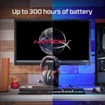 HyperX Cloud Alpha Wireless Gaming Headset for PC with DTS Headphone:X Spatial Audio, Noise-Canceling Mic, Dual Chamber Drivers, Durable Aluminum Frame - 300-Hour Life, Red (Renewed) - Image 3