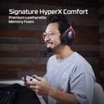 HyperX Cloud Alpha Wireless Gaming Headset for PC with DTS Headphone:X Spatial Audio, Noise-Canceling Mic, Dual Chamber Drivers, Durable Aluminum Frame - 300-Hour Life, Red (Renewed) - Image 6