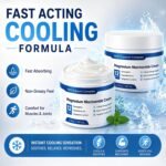 2-Pack Magnesium Niacinamide Relief Cream -Fast Acting Cooling Formula, 12 Ingredients for Muscles, Joints, Neck, Low Back, Knee, Foot, Fast Absorbing, Non-Greasy Formula, 4 oz (2) - Image 5