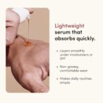 hims Vitamin C Serum - Vitamin C, Hyaluronic Acid, & Orange Peel Extract - Brightening Serum for Men - Softens Skin & Reduces Appearance of Wrinkles - Paraben-Free, Vegan Formula - 1 Fl Oz - Image 6