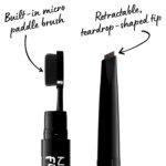 NYX PROFESSIONAL MAKEUP Fill & Fluff Eyebrow Pomade Pencil, Ash Brown - Image 4