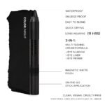 Nudestix Magnetic Matte Eye Color – 3-in-1 Long-Wear Cream Eyeshadow Pencil, Eyeliner & Primer | Waterproof, Budge-Proof Matte Finish | Vegan & Cruelty-Free Eye Makeup - Image 5