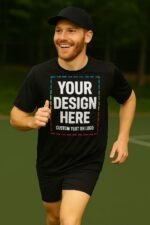 Custom Dry Fit T-Shirts – Moisture-Wicking Short Sleeve Performance Shirt for Men Women Gym Running Workout Sports - Image 3