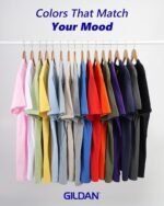 Gildan Custom T-Shirts – Personalized Crewneck Unisex Tee with Text, Logo, Image – Customized Shirt for Men Women Adult - Image 6