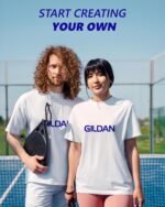 Gildan Custom T-Shirts – Personalized Crewneck Unisex Tee with Text, Logo, Image – Customized Shirt for Men Women Adult - Image 7
