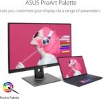 ASUS ProArt Display PA278QV 27” WQHD (2560 x 1440) Monitor, 100% sRGB/Rec. 709 ΔE < 2, IPS, DisplayPort HDMI DVI-D Mini DP, Calman Verified, Eye Care, Anti-Glare, Tilt Pivot Swivel Height Adjustable - Image 6