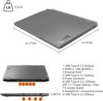Lenovo LOQ Gaming Laptop, 15.6’’ FHD 144HZ Display, AMD Ryzen 7 250, NVIDIA GeForce RTX 5060, 32GB DDR5 RAM 1TB SSD, Backlit KB, WiFi 6, Win 11 Pro Bundled with Accessory - Image 9