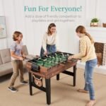 Best Choice Products Combo Game Table Set for Home, Game Room, Friends & Family w/Ping Pong, Foosball, Basketball, Air Hockey, Archery, Chess, Checkers, Shuffleboard, Bowling - Image 3