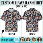 Custom Hawaiian Shirt with Face for Men Women Adult Youth Kid, Personalized Hawaiian Shirts with Face Photos Picture - Image 5