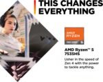 HP Victus 15.6" FHD 144Hz Gaming Laptop, AMD Ryzen 5-7535HS, AMD Radeon RX 6550M (Beats RTX 2050), Backlit Keyboard, Windows 11 Home, w/Cloth (16GB RAM |512GB PCIe SSD) - Image 3