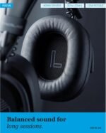 TREBLAB U5 Active Noise Cancelling Headphones Over-Ear, Wireless Bluetooth 5.3 Headphones with Mic, 65-Hr Battery, Hybrid ANC, Multipoint, Deep Bass, IPX4, Foldable for Travel, Work, Commute, Gym - Image 8