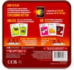 Exploding Kittens Original Edition in Collectible Tin - Fun & Hilarious Card Game for Kids and Adults, Ideal for Party Family Game Night and Party, 56 Cards Included - Image 6