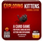 Exploding Kittens Original Edition in Collectible Tin - Fun & Hilarious Card Game for Kids and Adults, Ideal for Party Family Game Night and Party, 56 Cards Included - Image 7