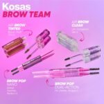 Kosas Air Brow Tinted Eyebrow Gel – Volumizing Brow Gel with Flexible Long-Lasting Hold, Clear - Image 9