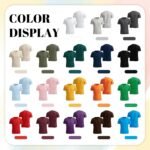 Custom T Shirts Bulk Customized T Shirts for Men Women Personalized Cotton Tee with Logo/Photo/Text Custom Top - Image 4