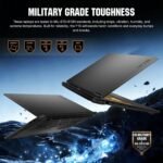 ASUS TUF Gaming F16 5050 Gaming Laptop, Intel Core i5-13450HX, 16" FHD+ 165Hz Anti-Glare 100% sRGB, GeForce RTX 5050, 16GB DDR5, 1TB SSD, RGB Backlit KB, IR Camera, HDMI, Windows 11 Home, w/Bundle - Image 5