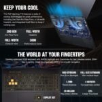 ASUS TUF Gaming F16 5050 Gaming Laptop, Intel Core i5-13450HX, 16" FHD+ 165Hz Anti-Glare 100% sRGB, GeForce RTX 5050, 16GB DDR5, 1TB SSD, RGB Backlit KB, IR Camera, HDMI, Windows 11 Home, w/Bundle - Image 7