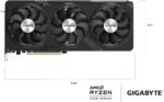 Gigabyte Radeon RX 7800 XT Gaming OC 16G Graphics Card, 3X WINDFORCE Fans 16GB 256-bit GDDR6, GV-R78XTGAMING OC-16GD Video Card - Image 9