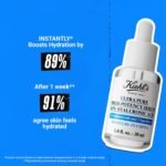 Kiehl's Ultra Pure High-Potency 1.5% Hyaluronic Acid Serum, Concentrated Face Serum for Dry Skin, Instantly Boosts Hydration, Plumps Skin, All Skin Types, Fragrance-free - 1 fl oz - Image 4