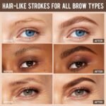 Vevivia Beauty Eyebrow Pencils for Women - Eyebrow Pen 2 Pack, Precise 4-Tip Brow Pencil for Natural-Looking Fuller Brows, Hair-Like Strokes for All Brow Types, Last All-Day Brow Pen, Light Brown - Image 5
