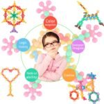 TOMYOU 200 Pieces Building Blocks Kids STEM Toys Educational Discs Sets Interlocking Solid Plastic for Preschool Boys and Girls Aged 3+, Safe Material Creativity - Image 5